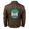 BBR World Finals 2026 Brown Leather Jacket