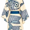 Below Deck Down Under Season 4 Daisy Kelliher Fish Print Robe