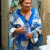Below Deck Down Under Season 4 Daisy Kelliher Fish Print Robe