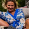 Below Deck Down Under Season 4 Daisy Kelliher Fish Print Robe