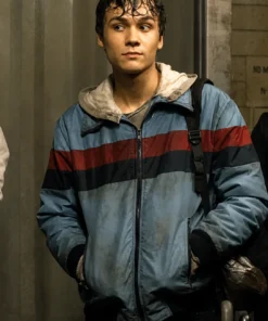 Benjamin Wadsworth Deadly Class Blue Hooded Jacket