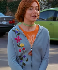 Buffy The Vampire Slayer Floral Willow Rosenberg Hoodie