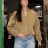 Caitlin Clark Fever vs Fire Bomber Jacket