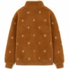 Carey Mulligan Beef Season 2 Brown Sherpa Jacket