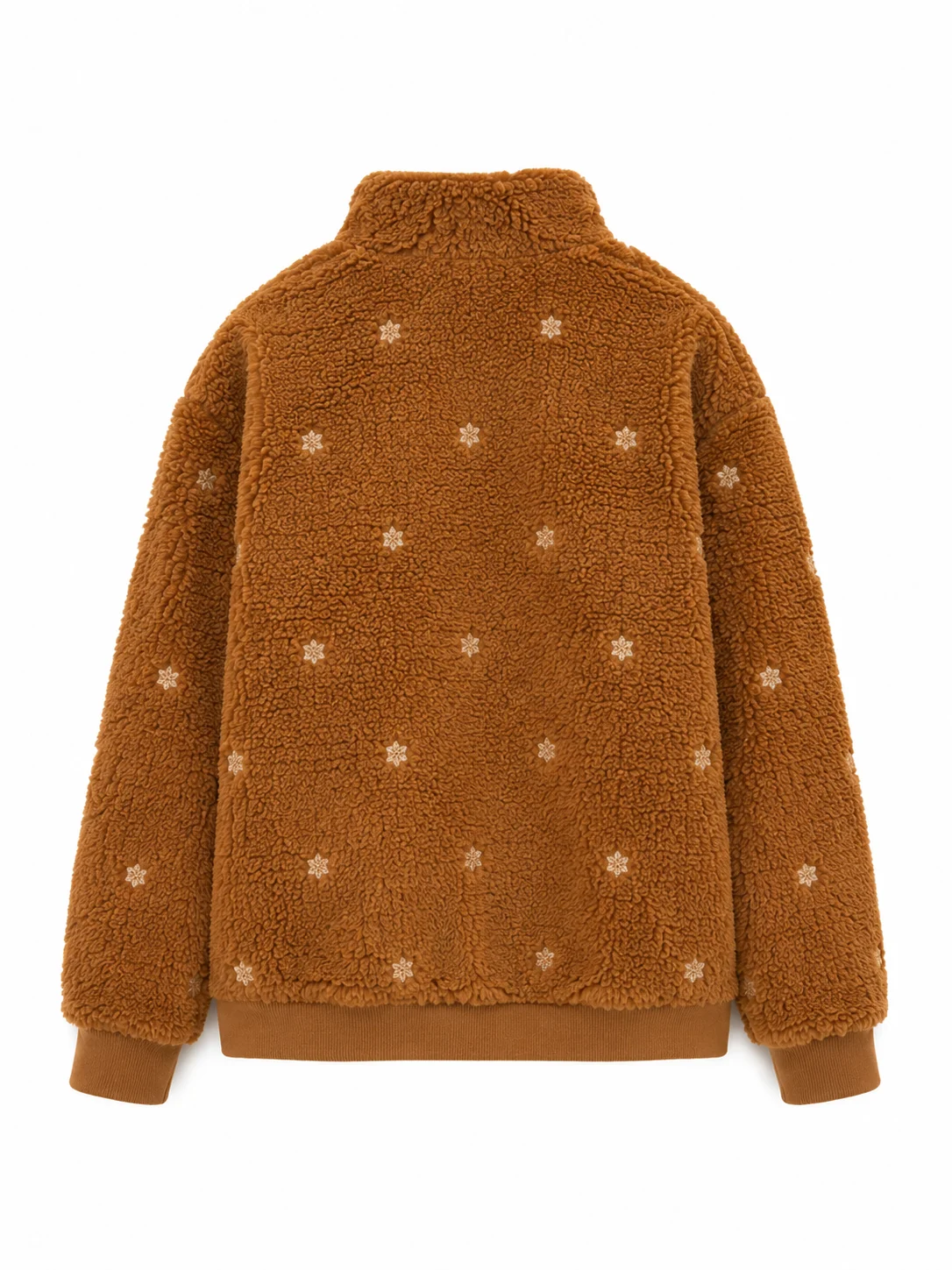 Carey Mulligan Beef Season 2 Brown Sherpa Jacket