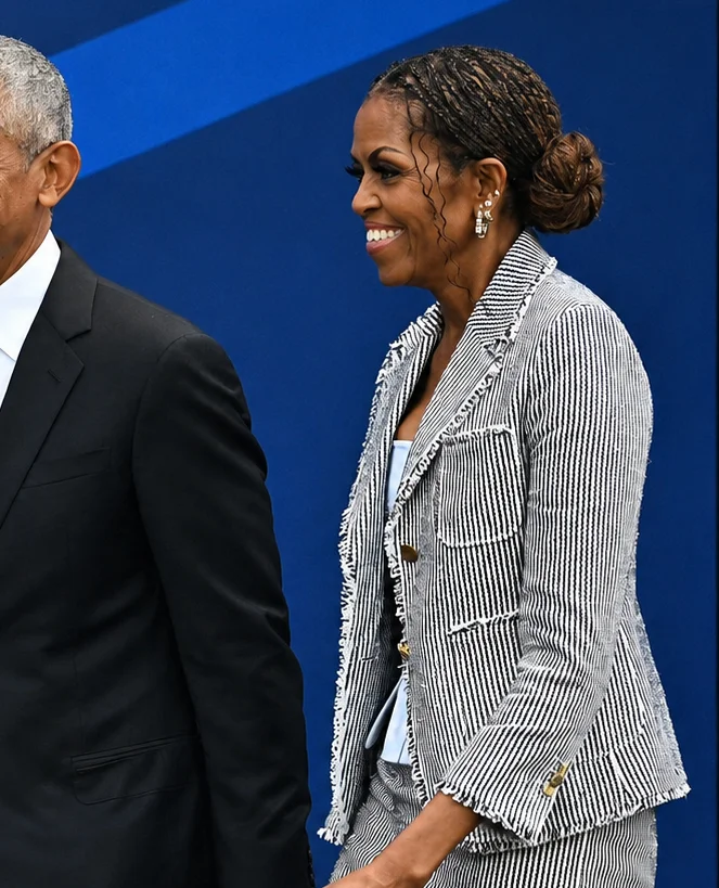 Dedication Ceremony 2026 Michelle Obama Blazer