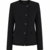 Ella Bright CBS Mornings Studio Black Blazer