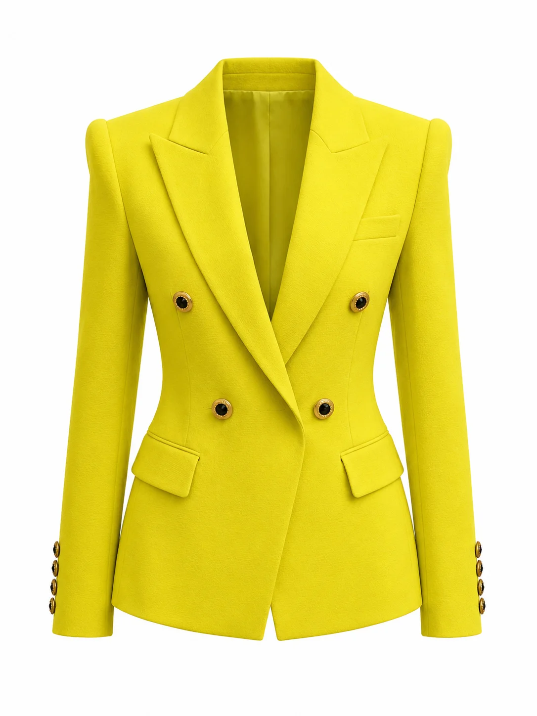 Emily In Paris Season 6 Lily Collins Yellow Blazer