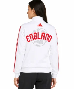 FIFA World Cup 2026 England White Track Jacket