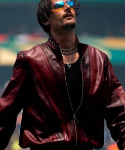 FIFA 2026 Opening Ceremony Danny Ocean Leather Bomber Jacket