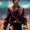 FIFA 2026 Opening Ceremony Danny Ocean Leather Bomber Jacket