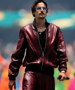 FIFA 2026 Opening Ceremony Danny Ocean Leather Bomber Jacket