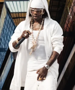FIFA 2026 Opening Ceremony Rema White Hoodie