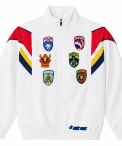 FIFA World Cup 2026 Patches White Jacket