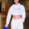 Fever vs Dream Caitlin Clark White Cropped Hoodie