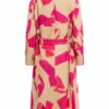Hacks S5 Jean Smart Floral Print Trench Coat