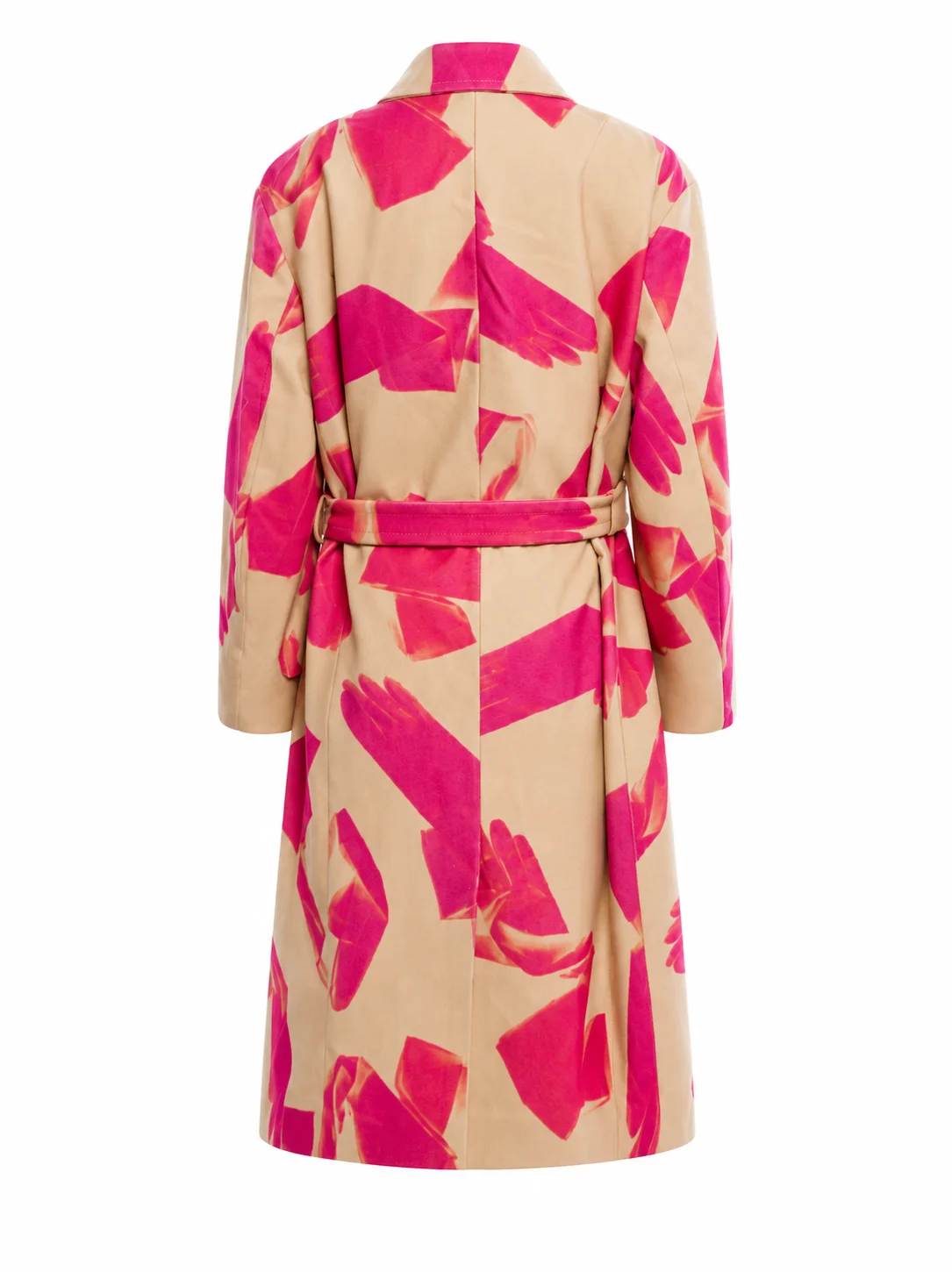 Hacks S5 Jean Smart Floral Print Trench Coat