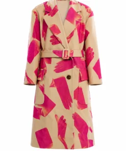 Hacks S5 Jean Smart Floral Print Trench Coat
