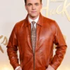 Hacks Season 5 Premiere Jesse McCartney Leather Jacket