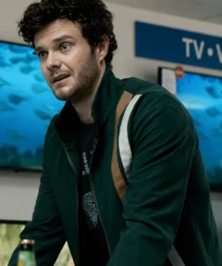 Hughie Campbell The Boys S5 Green Striped Jacket