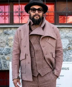 Jason Momoa On The Roam Season 2 Pink Jacket