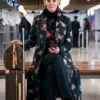 Jean Smart Hacks Season 5 Floral Print Coat