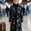 Jean Smart Hacks Season 5 Floral Print Coat
