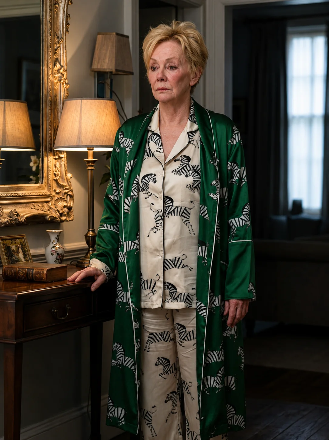 Hacks S5 Jean Smart Silk Green Robe