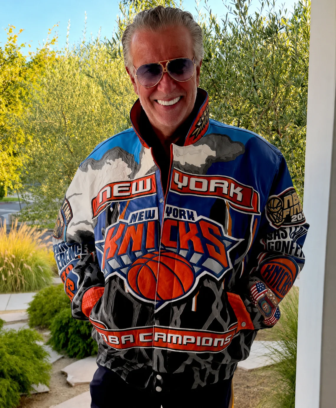 Jeff Hamilton Knicks 2026 NBA Champions Jacket