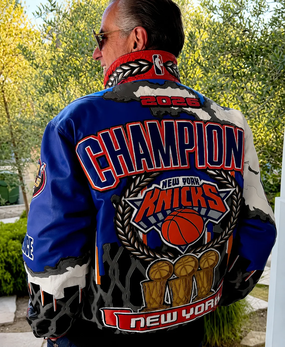 Jeff Hamilton Knicks 2026 NBA Champions Jacket