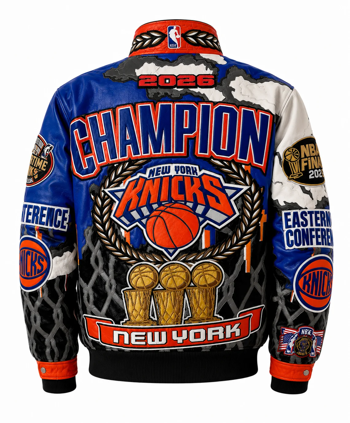 Jeff Hamilton Knicks 2026 NBA Champions Jacket