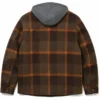 John Logan Off Campus Brown Checkered Jacket