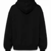 Julia Sarah Stone Off Campus 2026 Black Printed Hoodie