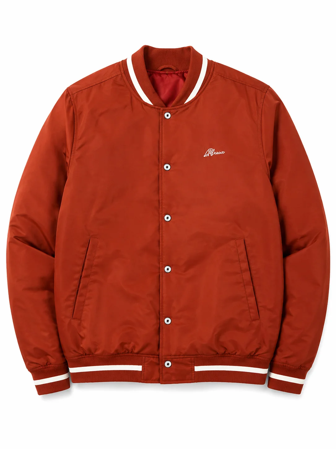 Khobe Clarke Off Campus 2026 Red Varsity Jacket