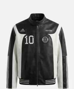 Kith x Adidas Messi Leather Jacket