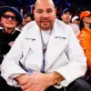 Knicks vs. Cavaliers Game 2 Fat Joe White Biker Jacket