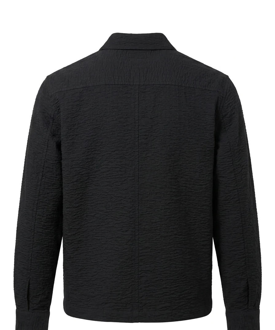 Little Brother 2026 John Cena Black Wool Jacket