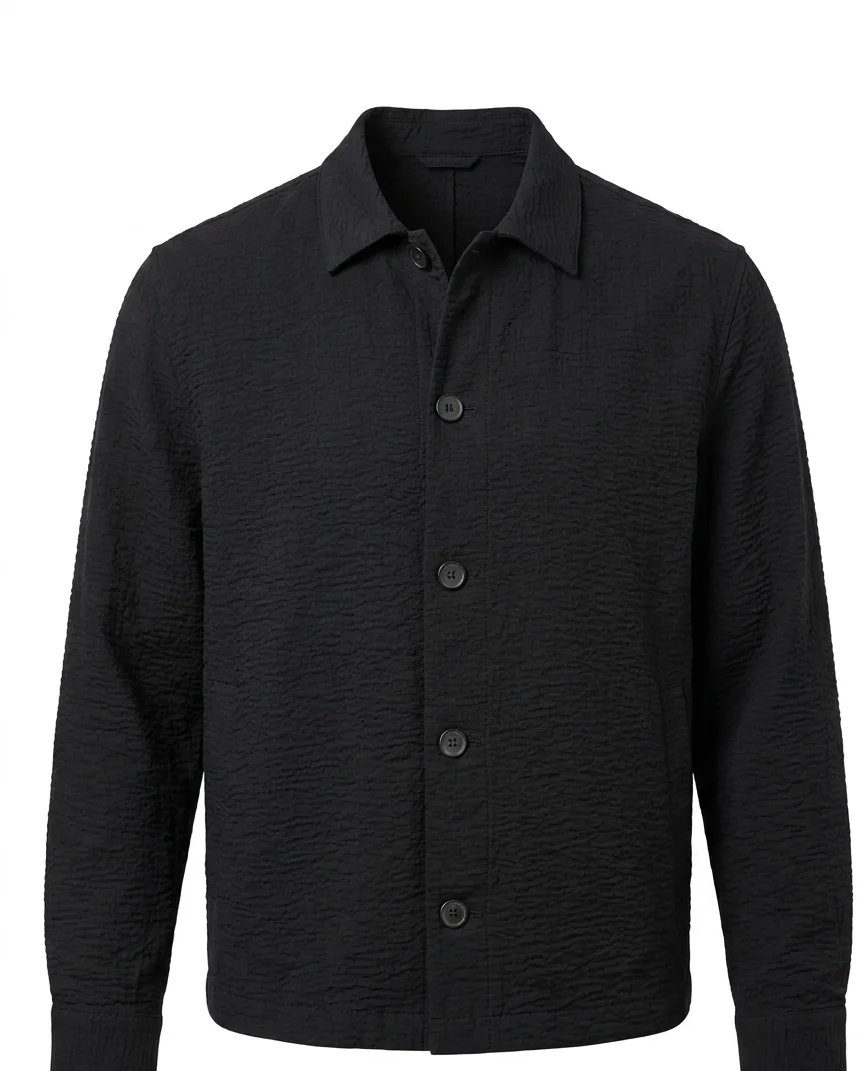 Little Brother 2026 John Cena Black Wool Jacket