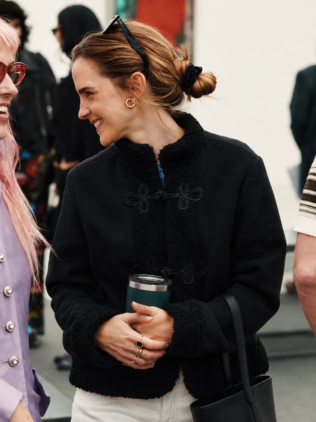 Los Angeles 2026 Emma Watson Black Jacket