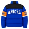 Mariska Hargitay Knicks vs. Cavaliers Game 2 Puffer Jacket