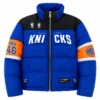 Mariska Hargitay Knicks vs. Cavaliers Game 2 Puffer Jacket