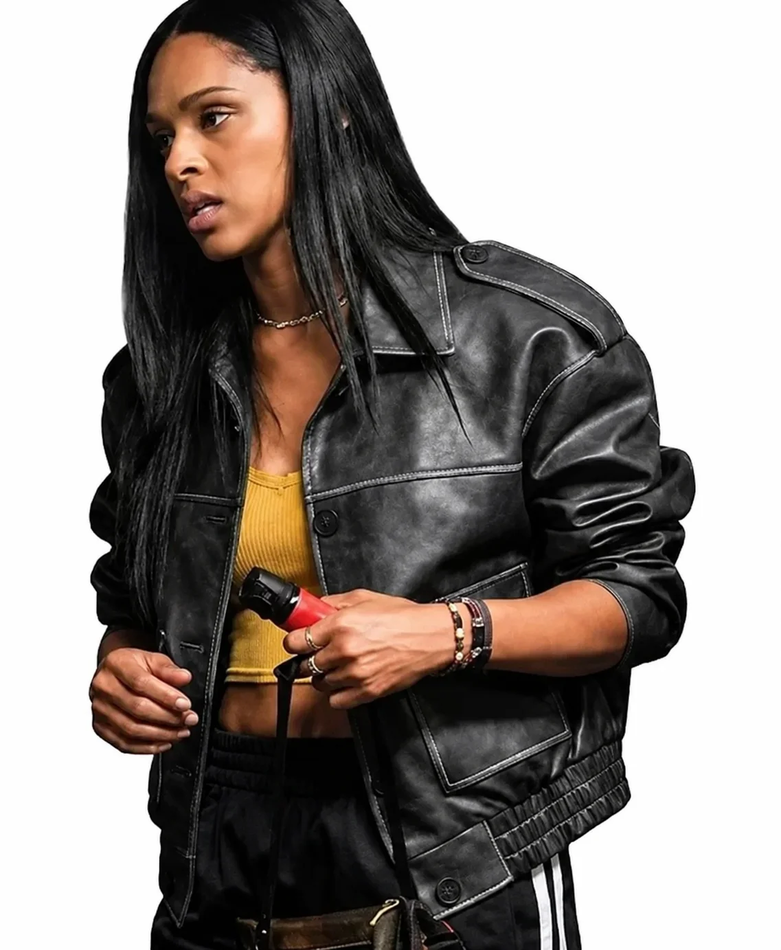 Marshals Andrea Cruz Leather Jacket