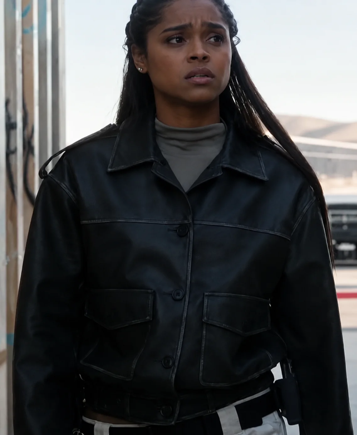 Marshals Andrea Cruz Leather Jacket