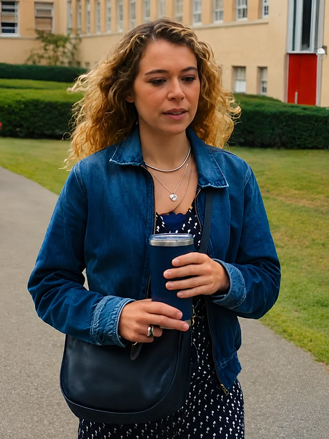 Maximum Pleasure Guaranteed 2026 Tatiana Maslany Denim Jacket
