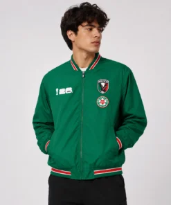 Mexico FIFA World Cup 2026 Green Bomber Jacket