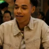 Miles Gutierrez-Riley Off Campus Beige Jacket