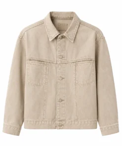 Miles Gutierrez-Riley Off Campus Beige Jacket