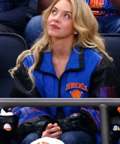 NBA Finals Game 4 Sydney Sweeney Knicks Jacket