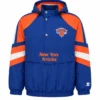 NBA Knicks Finals Victory Karl Towns Sr. Half-Zip Jacket