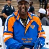 NBA Knicks Finals Victory Karl Towns Sr. Half-Zip Jacket